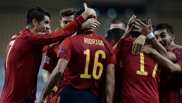España pasó por encima a Alemania y logró clasificar a la etapa final de la Nations League.