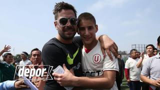 Universitario de Deportes: Mauro Cantoro vio el título de su hijo y celebró con él [VIDEO]