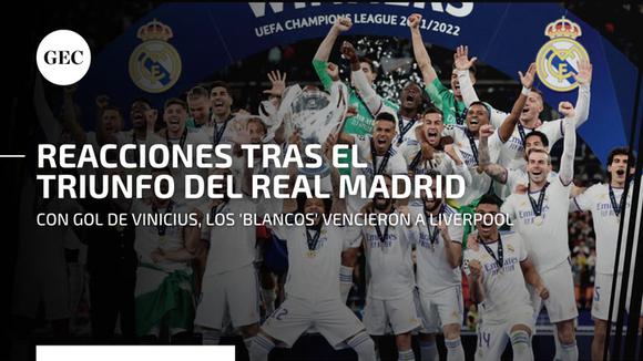 Real Madrid campeón de la Champions League: así reaccionó el mundo del fútbol