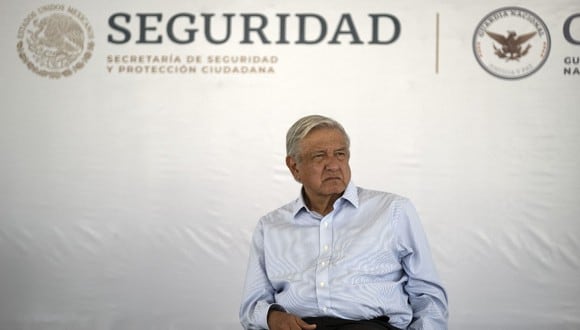 Imagen del presidente de México, Andrés Manuel López Obrador. (Guillermo Arias / AFP).