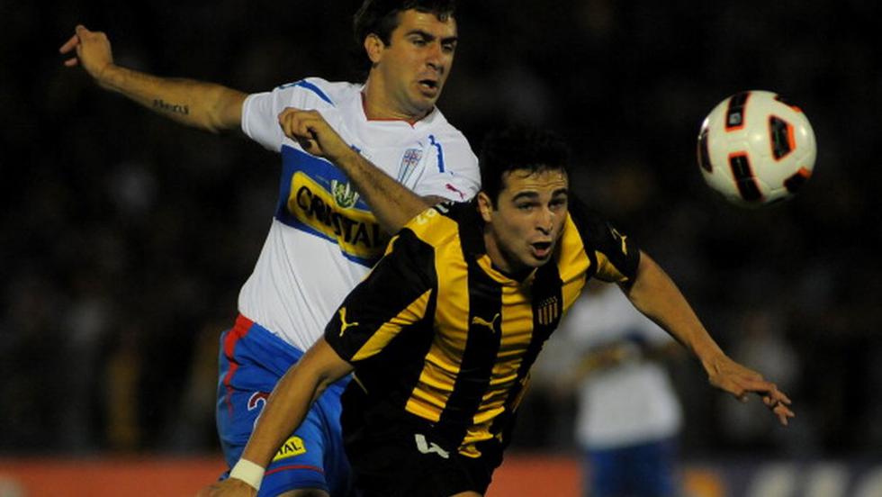 Alejandro González de Peñarol fue el férreo zaguero uruguayo.