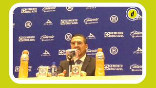 DT de Cruz Azul: “Cambindo sabe que hoy es el titular, es bueno atacando espacios y combativo”