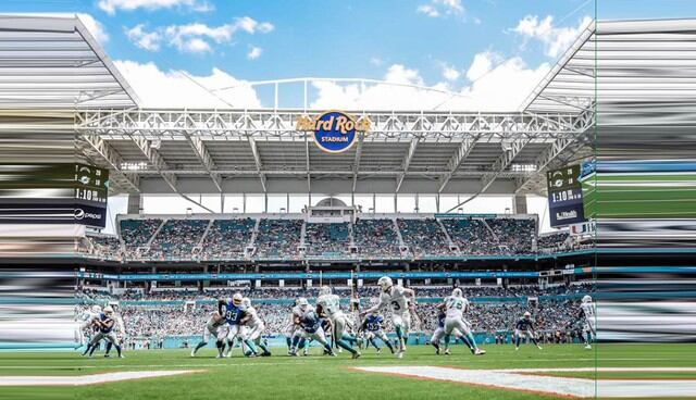 Es un estadio multiusos. (Foto: Facebook Hard Rock Stadium)