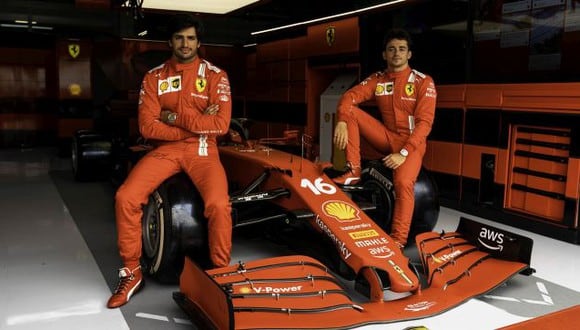 Ferrari selecciona a AWS como su proveedor oficial de nube para impulsar la innovación. (Scuderia Ferrari Press Office)