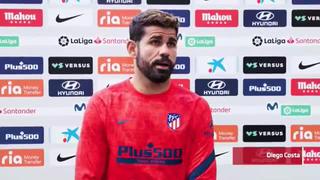 Diego Costa se pronunció tras la victoria de Atlético de Madrid