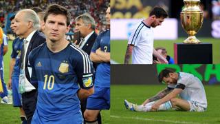 Con la Copa América 2019: todos las decepciones de Lionel Messi en la selección mayor de Argentina [FOTOS]