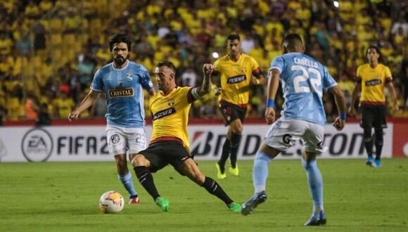 Sporting Cristal cayó goleado en su visita a Barcelona de Guayaquil (Foto: Barcelona)
