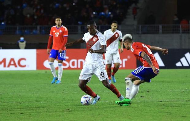 Adrián Ascues formó parte de la Sub 23 que disputó un amistoso contra Chile. (Foto: Difusión)