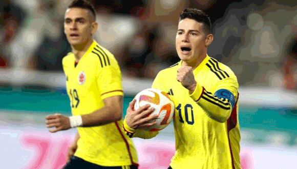 James, segundo goleador histórico de Selección Colombia. (Foto: EFE)
