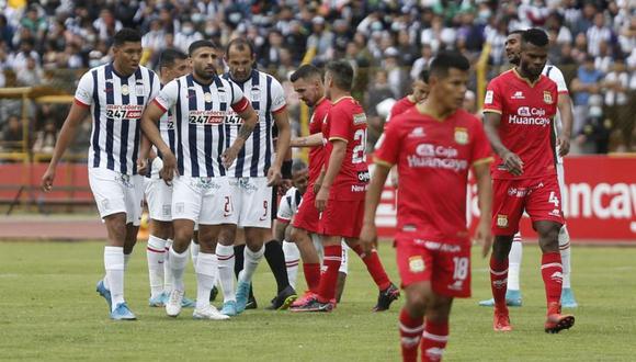 Alianza Lima cayó 2-0 ante Sport Huancayo por el Torneo Apertura 2022. (Foto: GEC)