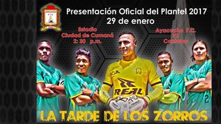 Ayacucho FC jugará la 'Tarde de los zorros' ante Cantolao