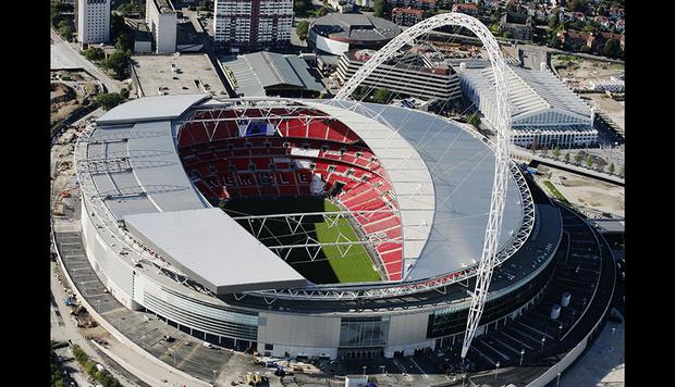 Wembley Stadium, escenario de la final de Champions League 2023/2024. (Foto: Agencias)