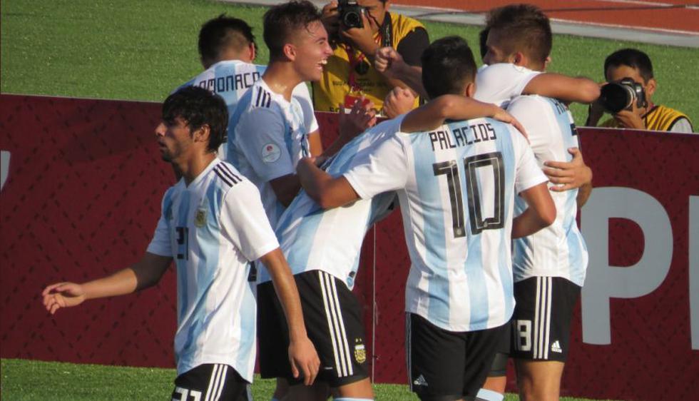 Argentina venció 2-0 a Paraguay por el Hexagnal Sub 17 y es el primer clasificado al Mundial.