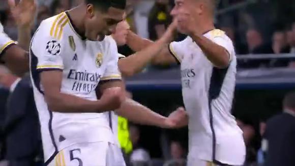 Jude Bellingham marcó el gol del triunfo de Real Madrid sobre Unión Berlín. (Video: ESPN)