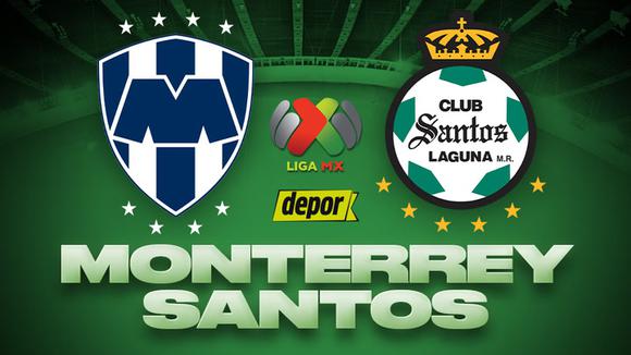 Monterrey vs. Santos EN VIVO por fecha 15 de Liga MX | Video: Rayados