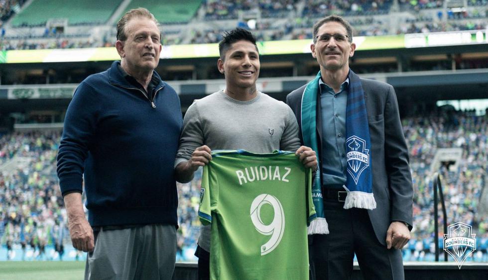 Raúl Ruidíaz llega como la esperanza de gol al club de la MLS. (@SeattleSounders)