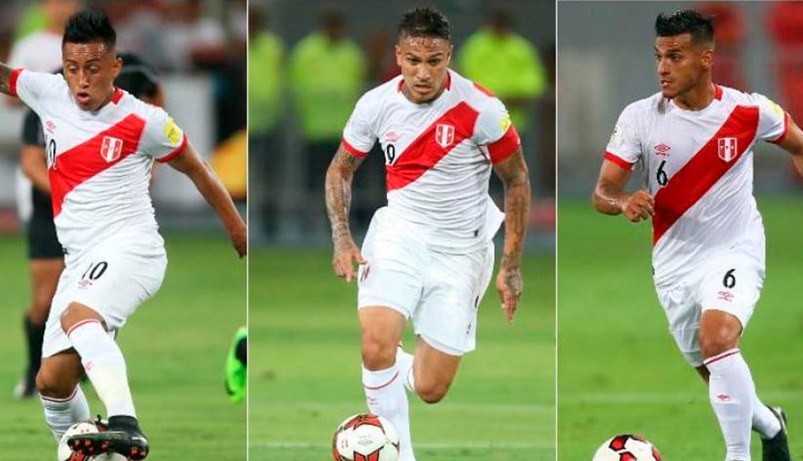 Cueva, Guerrero y Trauco. (Foto: Difusión)