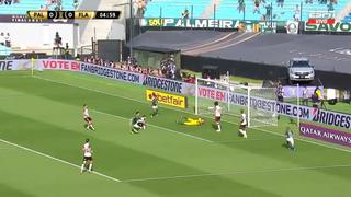 ¡Golpea el ‘Verdao’! Veiga hizo el 1-0 de Palmeiras vs. Flamengo por final de Copa Libertadores [VIDEO]