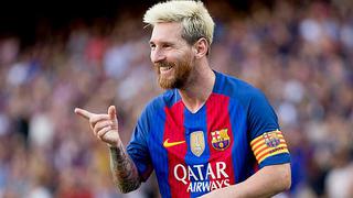 Con Messi, Barcelona jugó un partido con la selección española de invidentes
