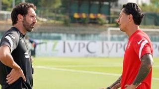 “Parece que está rota”: Solano y su opinión sobre la relación entre Lapadula y DT de Benevento
