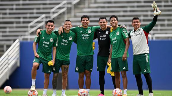 México vs. Jamaica juegan por la Copa Oro (Video: @miseleccionmx).