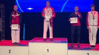 ¡En lo más alto del podio! Alexandra Grande consiguió la medalla de oro en el Karate 1 Series A de Montreal
