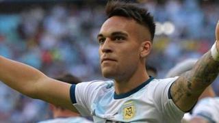 Está de regreso: Lautaro Martínez trabajó con normalidad antes de enfrentar a Uruguay y Perú