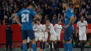 Real Madrid no pudo ante Sevilla: cayó 3-2 en su visita al Estadio Ramón Sánchez Pizjuán
