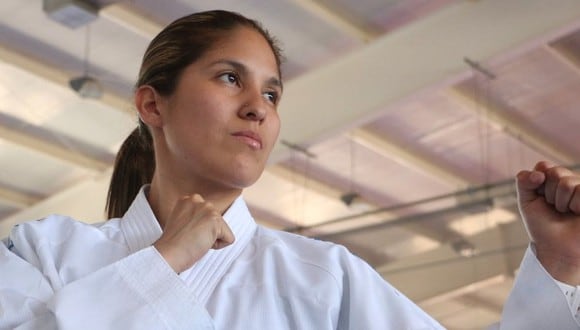 Alexandra Grande es la número uno del karate peruano. (Foto: IPD)