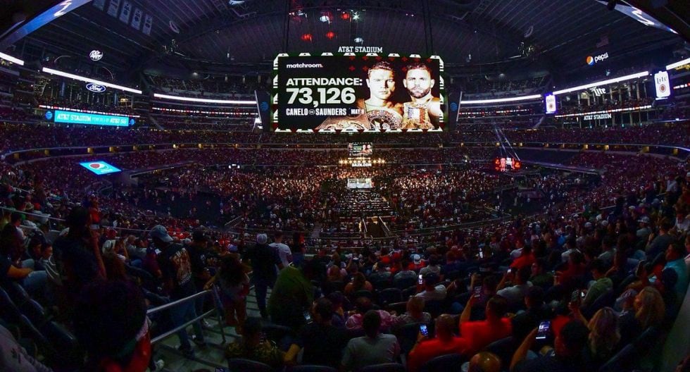 Más de 73 mil personas presenciaron la pelea de 'Canelo' Álvarez versus Saunders. (Foto: ESPN)