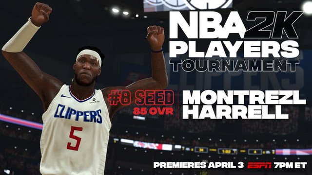 Montrez Harrell. (Foto: Twitter @NBA2K)