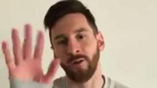 ¡Para el aplauso! Messi enternece al mundo con mensaje a niño con parálisis cerebral