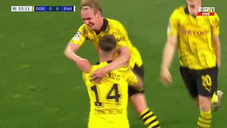 ¡Gol de Niclas Füllkrug! Estampó el 1-0 del Dortmund contra el PSG con un ‘zapatazo’