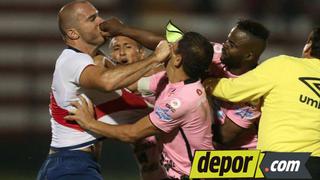 Sport Boys ante Deportivo Municipal: Montaño y Zela se fueron a los golpes en pleno partido