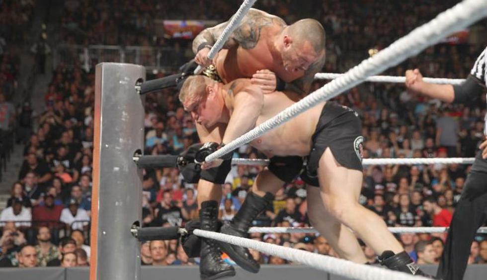 Brock Lesnar no tuvo piedad de Randy Orton en SummerSlam 2016. (WWE)