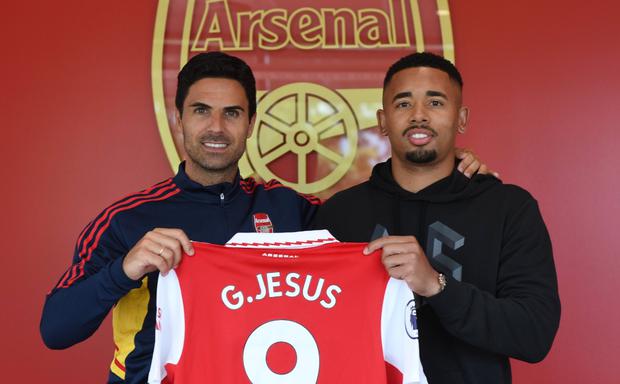 Gabriel Jesús firmó contrato con el Arsenal hasta el 2027. (Foto: Arsenal)