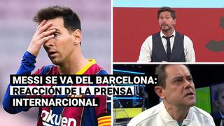 Messi se va del Barcelona: las reacciones e impacto mundial