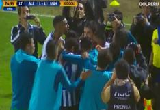 Alianza Lima: Luis Aguiar unió a todo el plantel para festejar el empate [VIDEO]
