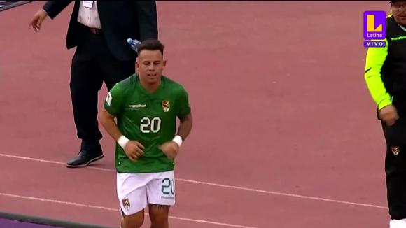 Henry Vaca scored Bolivia's 1-0 victory over Peru in La Paz.  (Video: Latina)