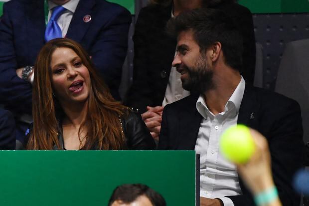 Shakira y Gerard Piqué cuando todo era felicidad (Foto: AFP)