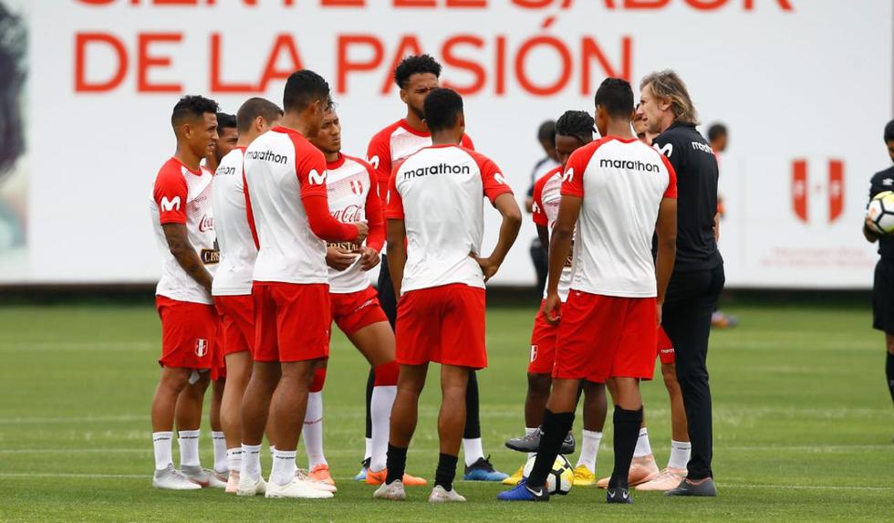 Así entrenó la Selección Peruana, con miras a los amistosos ante Ecuador y Costa Rica. (Foto: Francisco Neyra)