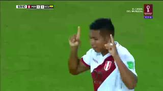 ¡Paren bien las orejas! EL golazo de Edison Flores para el 1-1 en el Perú vs. Ecuador [VIDEO]