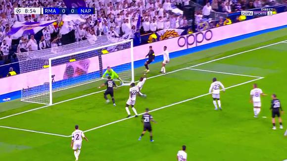 Giovanni Simeone anotó el 1-0 de Napoli vs. Real Madrid. (Video: beIN Sports)