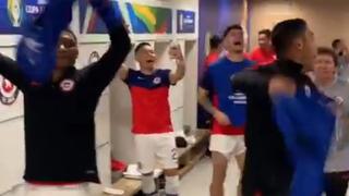 ¡Locura total! El festejo en el vestuario de Chile tras clasificar a semifinales de Copa América 2019 [VIDEO]