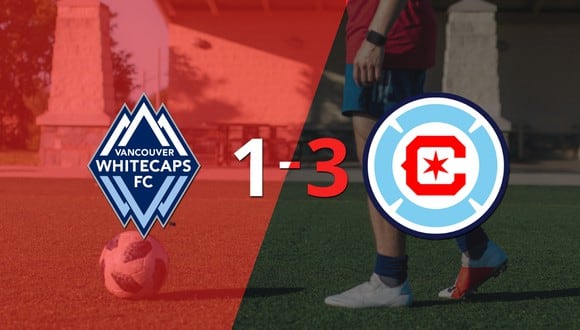 Chicago Fire visitó y goleó 3-1 a Vancouver Whitecaps FC