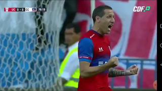 Estalló Temuco: Luciano Aued anotó el 1-0 de Universidad Católica contra Colo Colo por la Copa Chile [VIDEO]