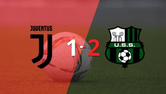 Sassuolo gana de visitante 2-1 a Juventus