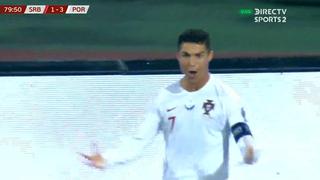 ¡Solo faltabas tú! Cristiano Ronaldo anota el 3-1 del Portugal-Serbia por Eliminatorias Euro 2020 [VIDEO]