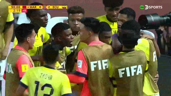 Ecuador derrotó a Marruecos, en la fecha 2 del Mundial Sub-17. (Video: DIRECTV)