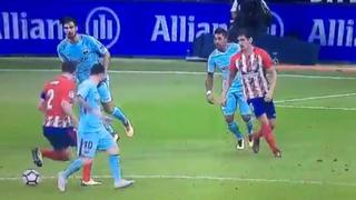 ¿Diego Godín humillando a Messi? El lujo del uruguayo que sorprendió al Wanda Metropolitano
